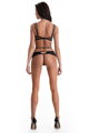 Čierny sexi set NAUGHTY COQUETTE Amour
