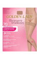 Kompresívne samodržky BENESSERE & BELLEZZA 70 DEN Golden Lady