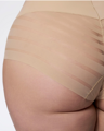 Sieťované zoštíhľujúce body 119 MESH BODY OPEN BUST Julimex