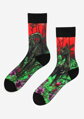 Pánske bavlnené ponožky s dinosaurom DINO RED MEN SPECIAL Marilyn