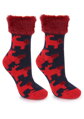 Dámske teplé ponožky s kožušinkou SOBY TERRY R38 Marilyn