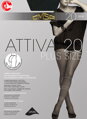 Dámske kompresívne pančuchy ATTIVA 20 DEN Omsa