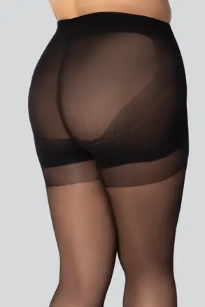 Zoštíhľujúce pančuchy XXL QUEEN SIZE SHAPING 30 DEN Mona