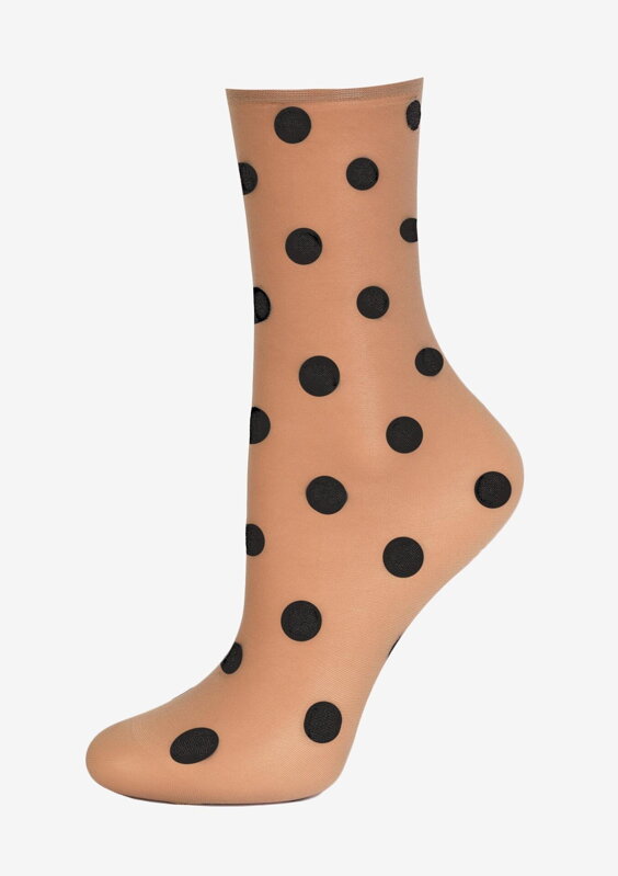 Štýlové tenké ponožky s bodkami FORTE BIG DOTS Marilyn Štýlové tenké ponožky s bodkami FORTE BIG DOTS Marilyn