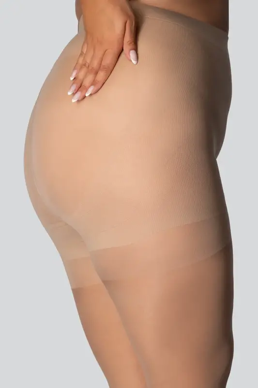 Zoštíhľujúce pančuchy XXL QUEEN SIZE SHAPING 30 DEN Mona Zoštíhľujúce pančuchy XXL QUEEN SIZE SHAPING 30 DEN Mona
