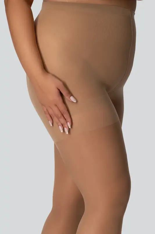 Zoštíhľujúce pančuchy XXL QUEEN SIZE SHAPING 30 DEN Mona Zoštíhľujúce pančuchy XXL QUEEN SIZE SHAPING 30 DEN Mona